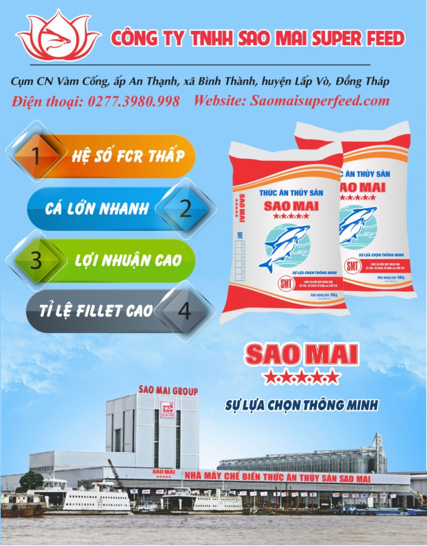 Sao Mai Super Feed is the wise option for consumers.