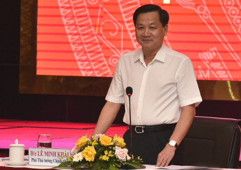 Phó Thủ tướng Lê Minh Khái làm việc với 8 tỉnh, thành thúc đẩy giải ngân đầu tư công