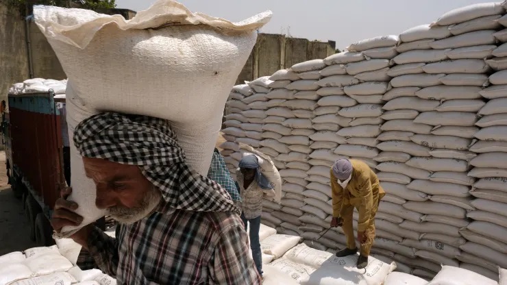 Ấn Độ đã cấm xuất khẩu lúa mì do giá ngũ cốc tăng mạnh trong năm nay một phần do chiến tranh Nga-Ukraine.
