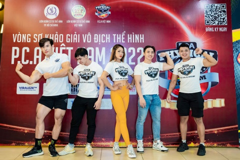 TAF Group đồng hành cùng Giải Vô địch thể hình Quốc tế P.C.A Việt Nam 2022