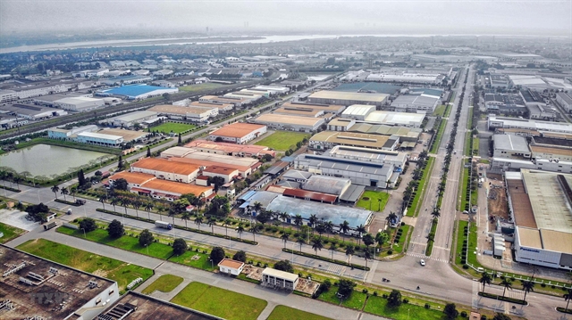 The positive growth prospect of the Vietnamese economy after the pandemic attracted investors and created conditions for the industrial real estate market to be robust in the first months of this year. — VNA/VNS Photo