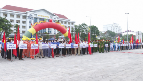 Thành phố Việt trì (Phú Thọ): Phát động Tháng hành động về an toàn vệ sinh lao động năm 2022