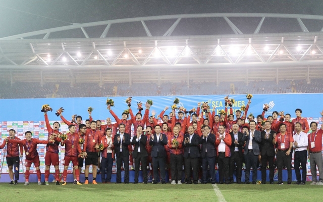 Chiến thắng 1-0 của U23 Việt Nam trước Thái Lan ở trận chung kết giúp thầy trò Park Hang-seo đi vào lịch sử SEA Games với thành tích giành HCV mà không để lọt lưới bất kỳ bàn nào