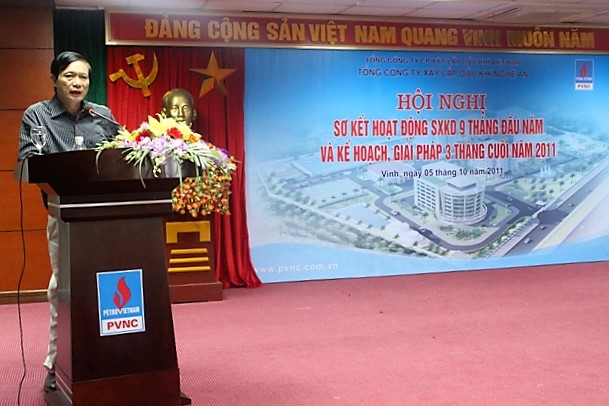 Tổng Công ty Xây lắp Dầu khí Nghệ An sẽ tạm dừng kinh doanh 1 năm
