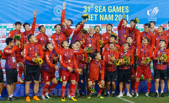 Đội tuyển U23 Việt Nam đã vô địch Giải Bóng đá U23 Đông Nam Á sau khi chiến thắng đội tuyển U23 Thái Lan với tỷ số 1-0