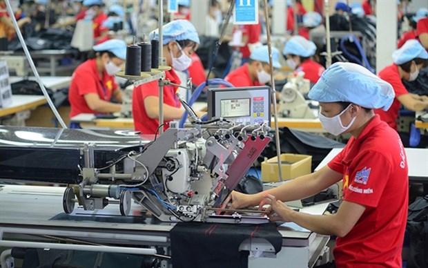 Workers at a Garment 10 factory. (Photo: baosoctrang.org.vn)