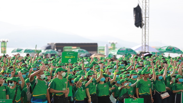 The MILO Walking Festival 2022 drew over 10,000 children and parents from the Khanh Hoa region.