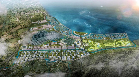 1.200 ha đất được dành làm khu đô thị ven vịnh Cam Ranh