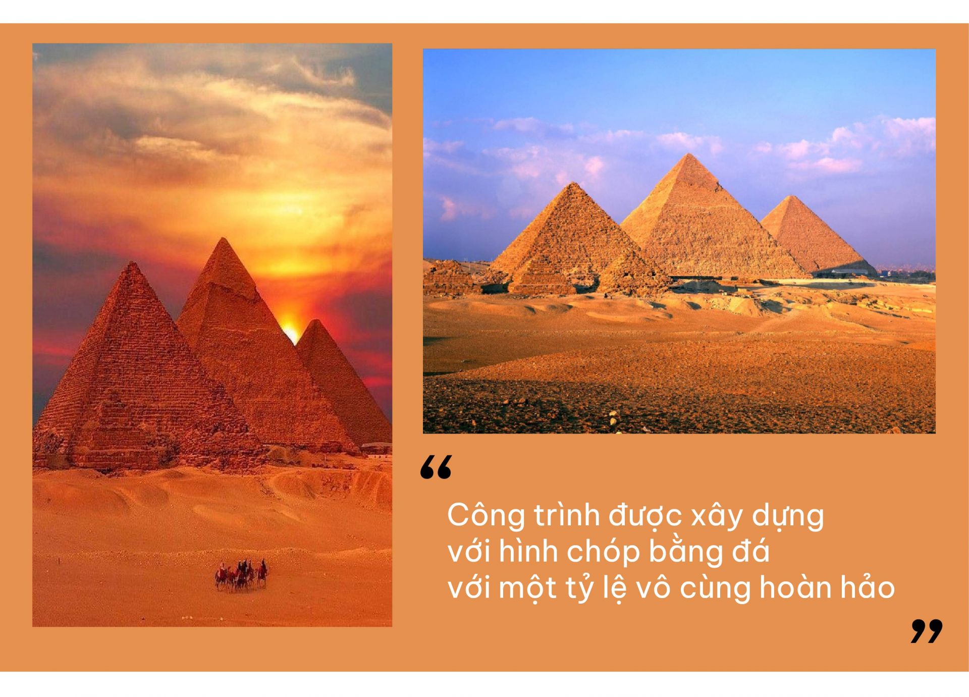 Được biết, các kim tự tháp Ai Cập đầu tiên năm ở vùng Saqqara thuộc phía Tây Bắc của Memphis. Trong đó kim tự tháp lâu đời nhất đó chính là Djoser được xây dựng vào triều đại thứ ba trong khoảng thời gian từ 2630 – 2611 TCN. Lối kiến trúc của những kim tự tháp đầu tiên này là do một kiến trúc sư là Imhotep thiết kế. Kim tự tháp Ai Cập được xem là công trình bằng đá nguyên khối cổ nhất thế giới. Trong đó theo những nghiên cứu thì để xây được một công trình kim tự tháp thì lượng nhân công khoảng từ 20.000 – 100.000 người.