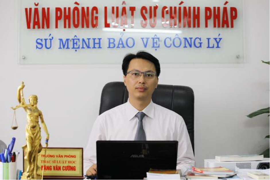 Dr Dang Van Cuong, Head of the Main Law Office