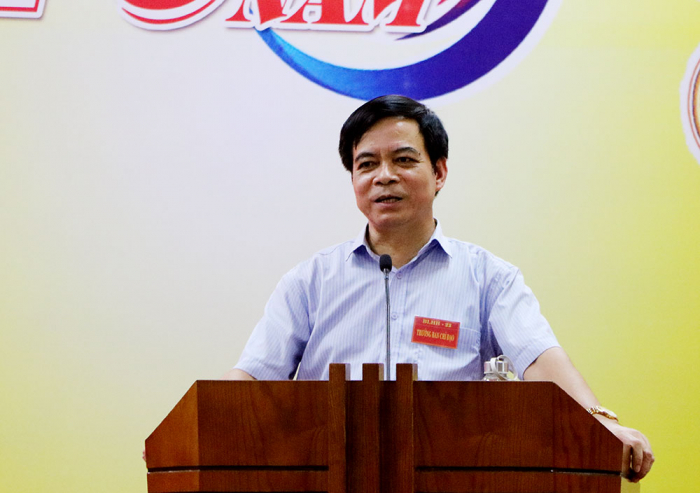 Phó Chủ tịch UBND tỉnh Phú Thọ đánh giá cao sự nỗ lực, trách nhiệm của Ban Chỉ huy PCTT&TKCN huyện Hạ Hòa trong việc đảm bảo cuộc diễn tập diễn ra đúng thời gian, nội dung, mục đích và đạt yêu cầu đề ra