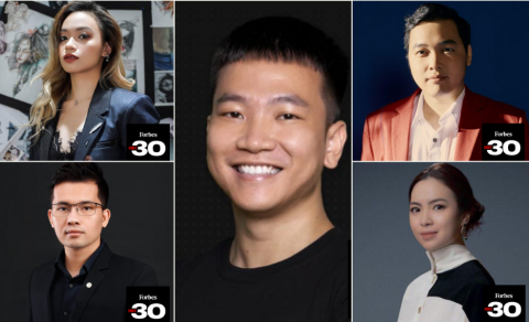 Five Vietnamese individuals were included on the 'Forbes Under 30 Asia 2022' list