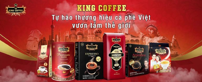 King Coffee Tự hào thương hiệu cà phê Việt vươn tầm thế giới