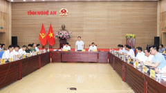 Chủ tịch tỉnh Nghệ An chỉ đạo phải có giải pháp thiết thực, cụ thể nhằm hỗ trợ, tháo gỡ khó khăn, vướng mắc cho doanh nghiệp