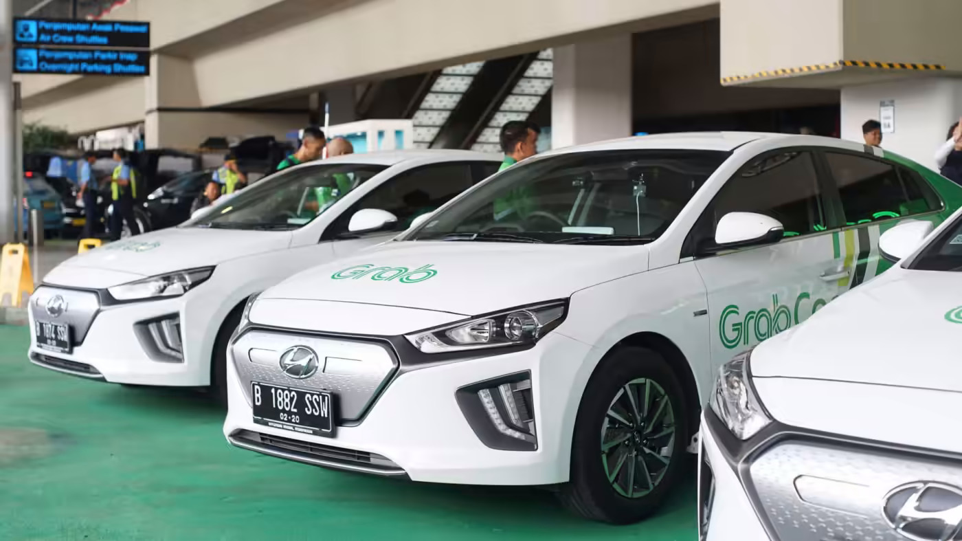 Grab đã hợp tác với Hyundai Motor Group để khuyến khích việc sử dụng xe điện ở Đông Nam Á. (Ảnh do Grab cung cấp)