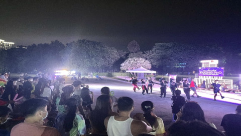 Chương trình “Liên hoan các nhóm nhảy” tại sân chơi đường phố tại thành phố mới Bình Dương