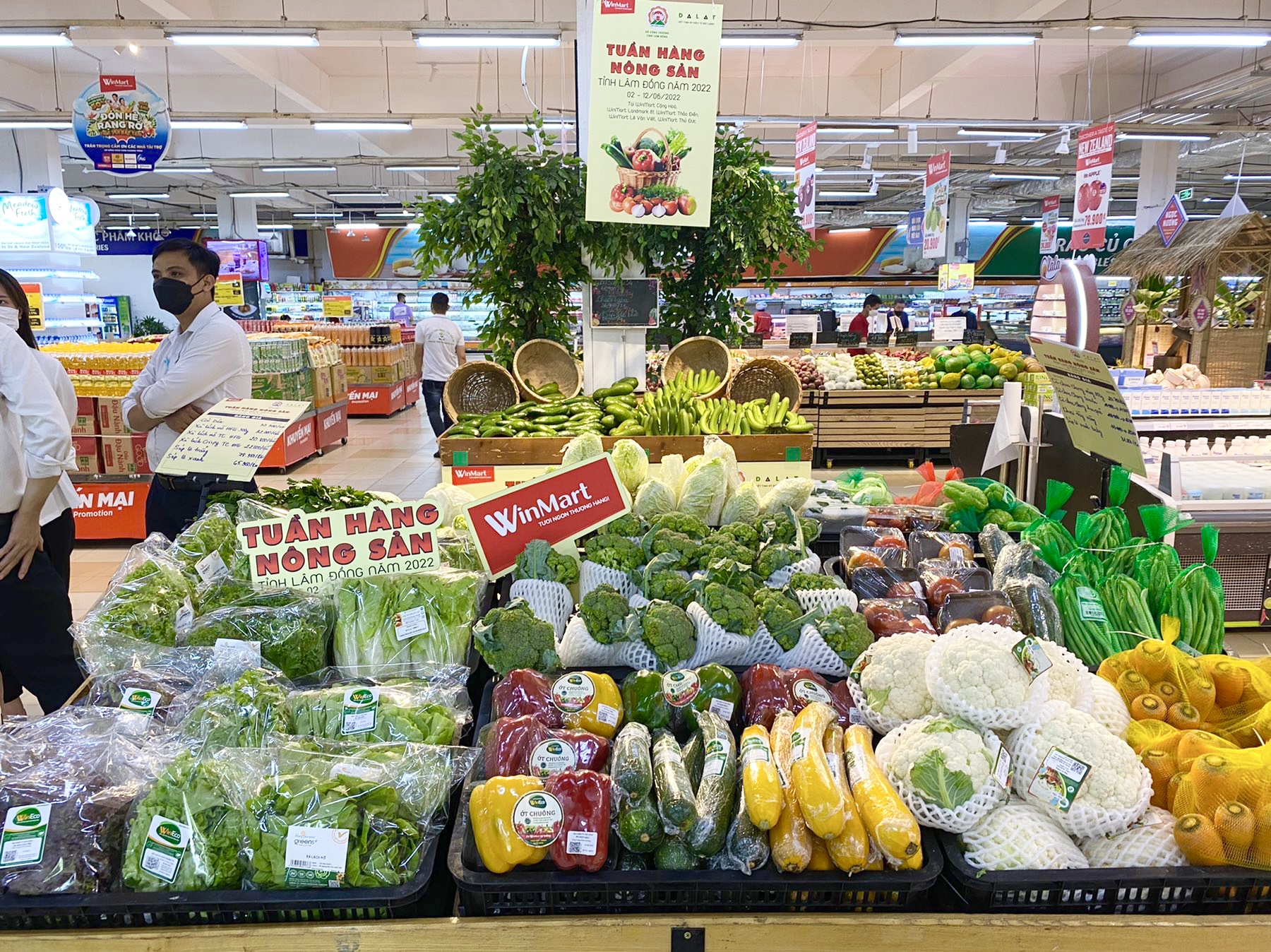Nông sản Đà Lạt - Lâm Đồng sẽ được trưng bày, quảng bá, xúc tiến tiêu thụ tại hệ thống WinMart TP. Hồ Chí Minh từ 02_06 đến 12_06_2022