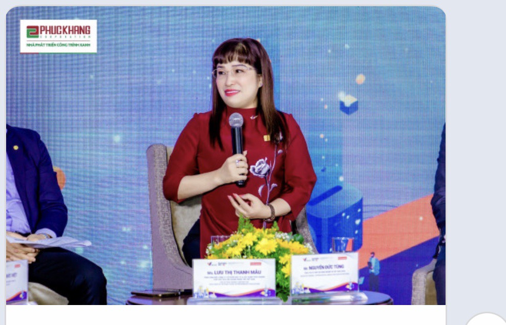 CEO Luu Thi Thanh Mau shares a real story about building a sustainable workforce at Phuc Khang Corporation CEO Luu Thi Thanh Mau shares a real story about building a sustainable workforce at Phuc Khang Corporation