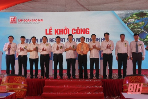 Thanh Hoa: The Sao Mai Resort project has begun