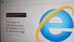 Internet Explorer ngừng hoạt động khiến Nhật Bản phải xoay sở sang phương án khác