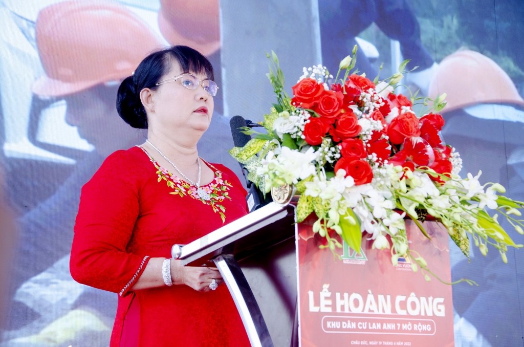 Bà Nguyễn Nam Phương Chủ tịch hội đồng thành viên Lan Anh Group