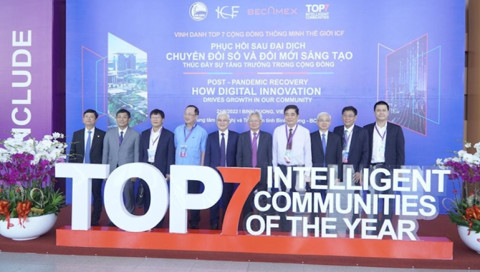 Vinh danh “Top 7 Cộng đồng Thông minh Thế giới ICF”