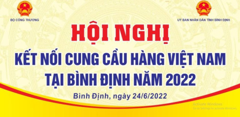 Sự kiện kết nối cung cầu hàng Việt Nam tại tỉnh Bình Định