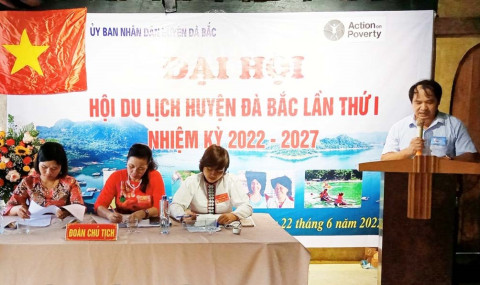 Đại hội Hội Du lịch huyện Đà Bắc (Hòa Bình) lần thứ I, nhiệm kỳ 2022 - 2027