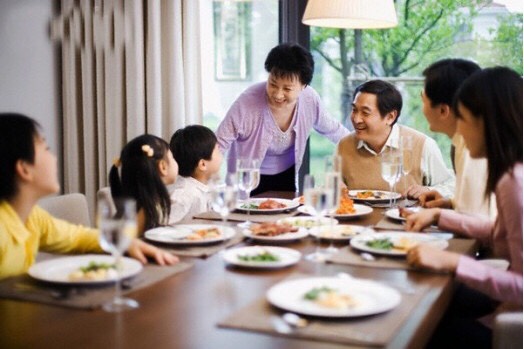 By requiring us to balance our needs with those of others, family meals foster coordination while eating