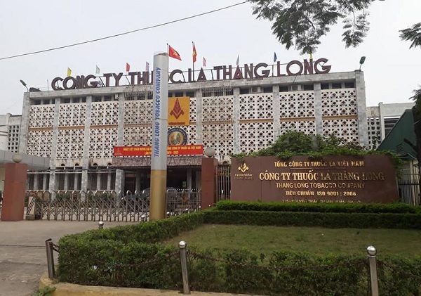 Công ty TNHH MTV Thuốc lá Thăng Long tại địa chỉ số 235 Nguyễn Trãi, phường Thượng Đình, quận Thanh Xuân