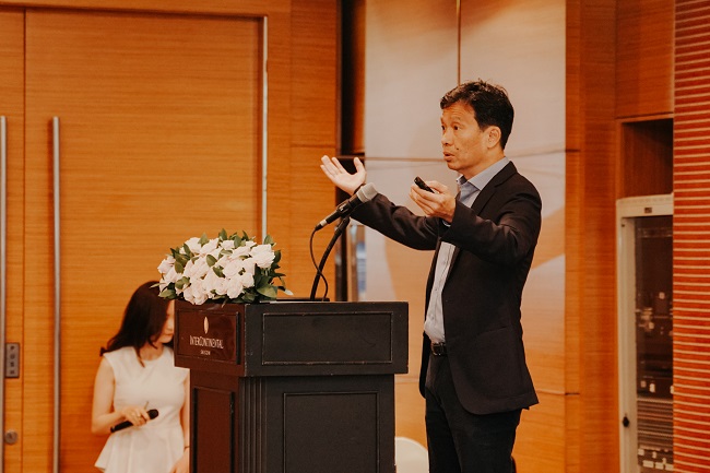 Ông Tee Boon Teong – TGĐ Công ty Informa Markets Vietnam đơn vị tổ chức triển lãm năm 2022