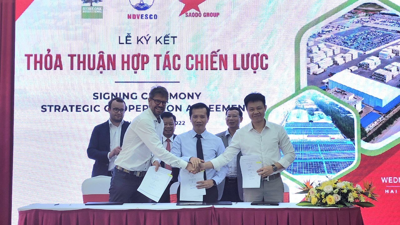 Ký kết thoả thuận hợp tác chiến lược Renewable Energy In The Sustainable Industrial Park.