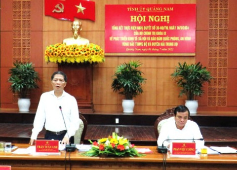 Quảng Nam dẫn đầu Vùng kinh tế trọng điểm miền Trung tốc độ tăng trưởng