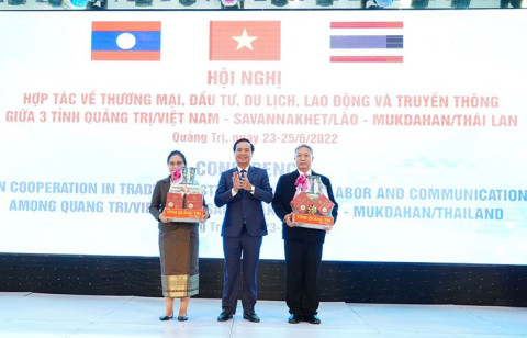 Multi-field cooperation between Vietnam, Laos and Thailand