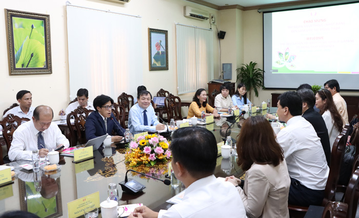 Leaders of the province of Dong Thap and the Something Group explored the potential for collaboration.