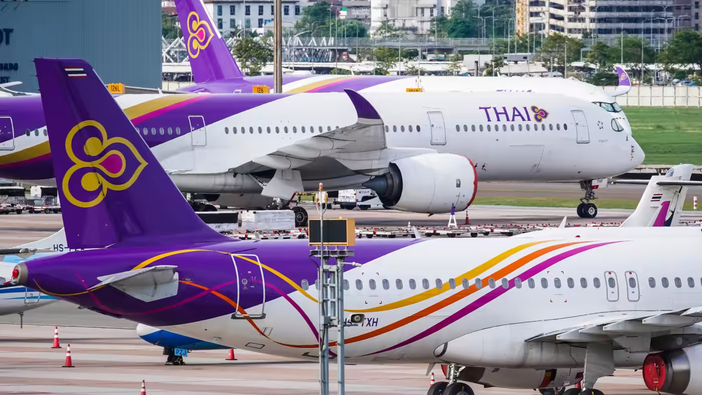 In May 2020, at the start of the COVID-19 pandemic, Thai Airways International filed for bankruptcy