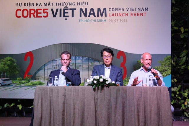 Indochina Kajima chính thức ra mắt Core5 Việt Nam - Thương hiệu bất động sản công nghiệp từ ​​Hoa Kỳ.