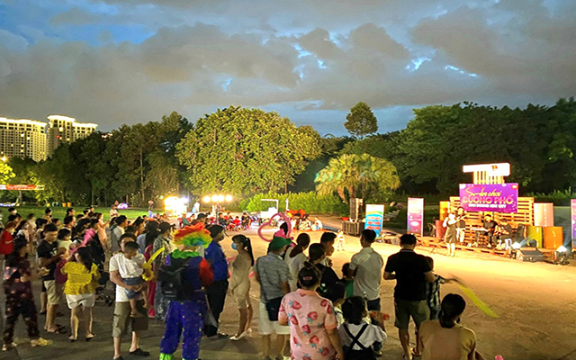 Chương trình Sân chơi đường phố thu hút được sự chú ý của đông đảo khán giả mỗi dịp cuối tuần