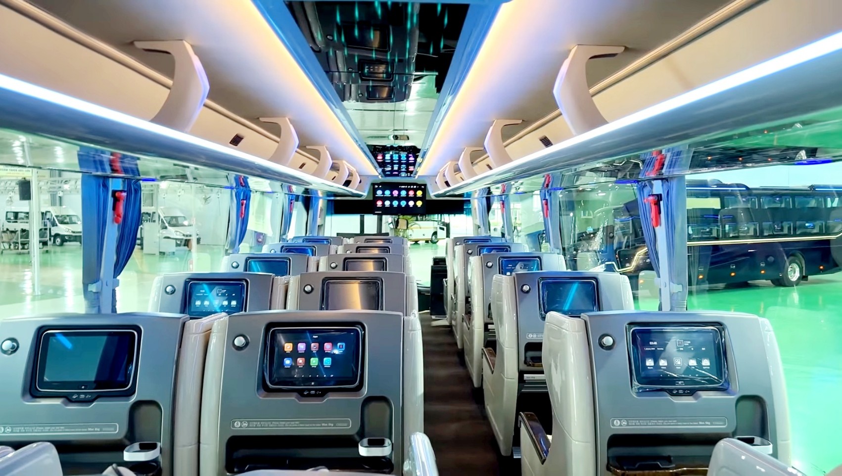 Sản phẩm Thaco Bus thế hệ mới cao cấp của Thaco
