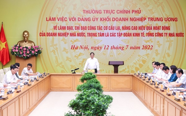 Thủ tướng Phạm Minh Chính: Phải kiên định những vấn đề mang tính nguyên tắc, đồng thời phải bám sát tình hình, hết sức chủ động, linh hoạt, sáng tạo (Ảnh: VGP/Nhật Bắc)