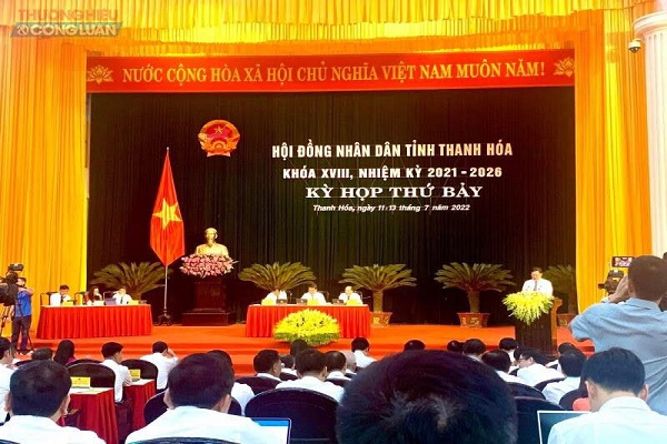 Kỳ họp HĐND tỉnh Thanh Hóa