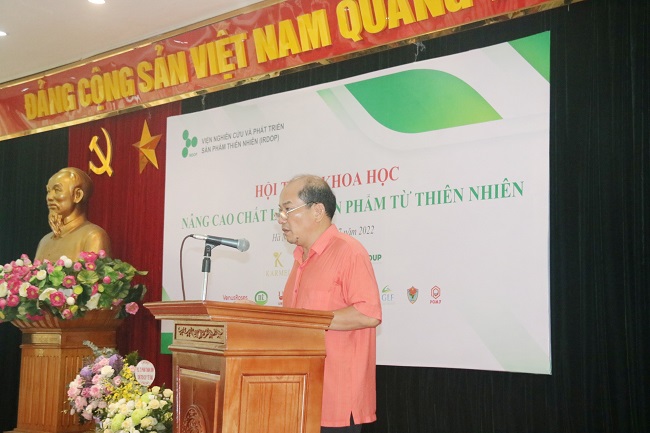 Assoc. Dr. Nguyen The Thinh - Director of the Department of Traditional Medicine and Pharmacy said at the conference.