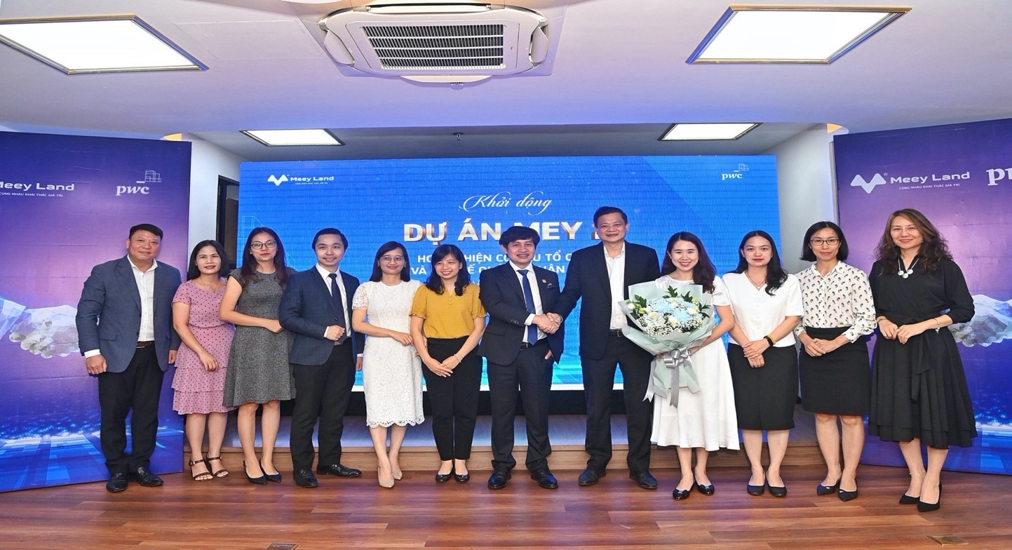 Meey Land và PwC Việt Nam triển khai hợp tác về Tư vấn hoàn thiện Cơ cấu tổ chức
 và cơ chế quản lý, vận hành