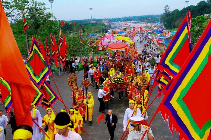 The Hung Kings Commemoration Ceremony in 2022 is organized by Phu Tho province on a provincial scale.