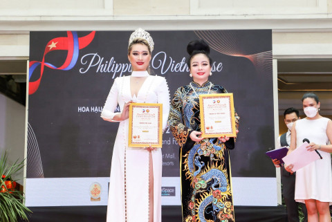 Hoa hậu thiện nguyện Lan Trinh làm ban giám khảo cuộc thi hoa hậu Châu Á - Thái Bình Dương 2022 tại Philippines