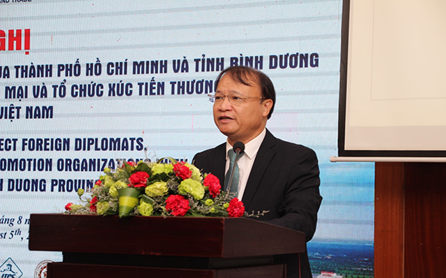 Ông Đỗ Thắng Hải – Thứ trưởng Bộ Công Thương phát biểu tại Hội nghị