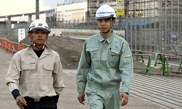 Vietnamese workers in Japan. (Source: Vietnamtimes.org.vn)