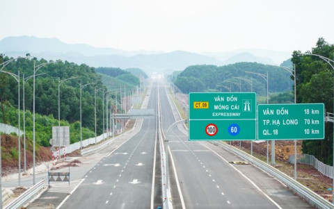 Quảng Ninh: Cao tốc Vân Đồn – Móng Cái khánh thành vào dịp 2/9/2022