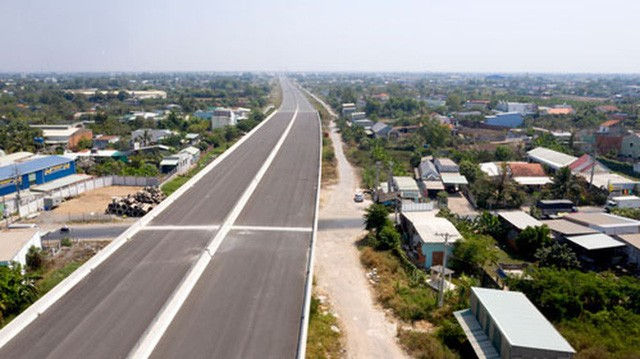 Dự án xây dựng đường cao tốc Bến Lức-Long Thành bị đình hoãn từ năm 2019