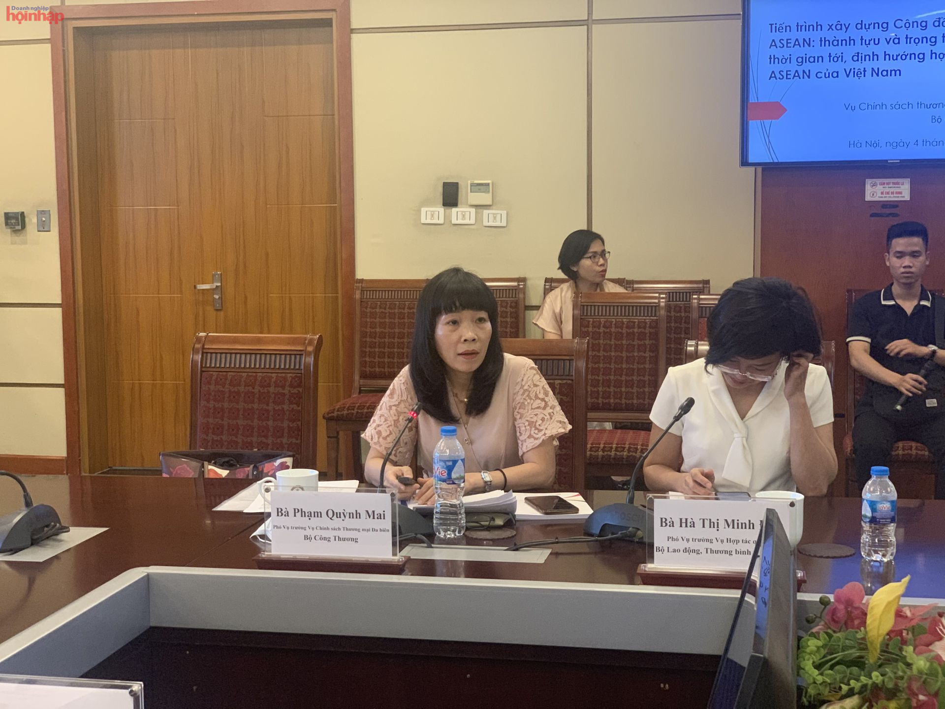 Ms Pham Quynh Mai, Deputy Director, Multilateral Trade Policy Department, Ministry of Industry and Trade. Ms Pham Quynh Mai, Deputy Director, Multilateral Trade Policy Department, Ministry of Industry and Trade.